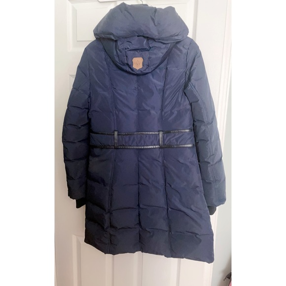 Mackage Down Coat in Navy - Picture 4 of 4